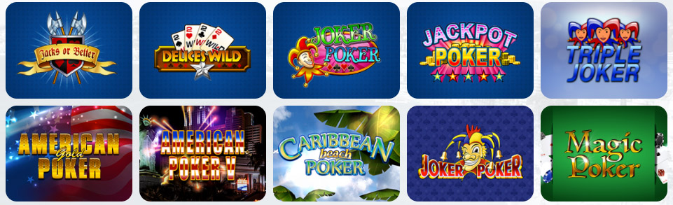 Video Poker SpinFin Casino
